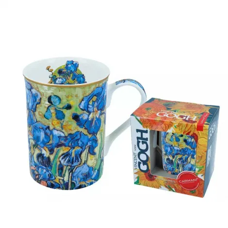 Kubek Classic New Carmani 350ml - V. van Gogh, Irysy